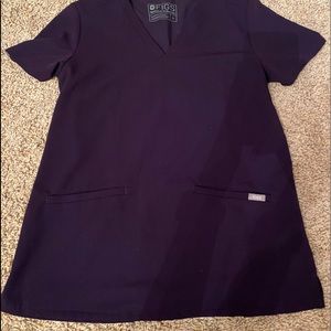 Figs purple scrubs